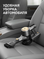 Пылесос вертикальный Zigmund & Shtain ZVC-1500, черный/золотой