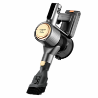 Пылесос вертикальный Zigmund & Shtain ZVC-1500, черный/золотой