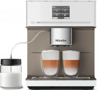 Кофемашина автоматическая Miele CM 7550 CoffeePassion BRWS Brilliant White, бриллиантовый белый
