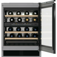 Винный шкаф встраиваемый Miele KWT 6321 UG, черное тонированное стекло