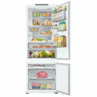Холодильник встраиваемый Samsung BRB38G705DWW/EF, No Frost, двухкамерный, ширина 69см