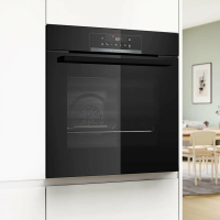 Духовой шкаф электрический Bosch HQG572EB3, пиролиз, черный