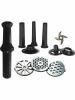 Мясорубка Hiberg MG 990 BS, черно-серый