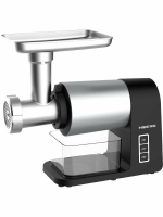 Мясорубка Hiberg MG 990 BS, черно-серый