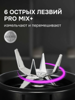 Блендер стационарный Zigmund & Shtain BS-488 D, черный/стальной