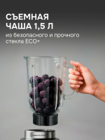 Блендер стационарный Zigmund & Shtain BS-488 D, черный/стальной