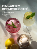 Блендер стационарный Zigmund & Shtain BS-488 D, черный/стальной