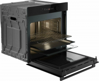 Электрический духовой шкаф с СВЧ Asko OCM56BGH, черный