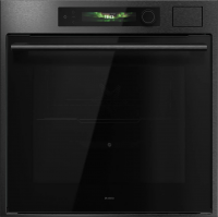 Электрический духовой шкаф с паром Asko OCS66BSH, черный/нержавеющая сталь