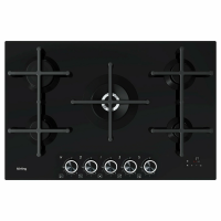 Газовая варочная панель Korting HGG 9766 ICPTN, черный