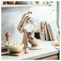 Миксер планетарный KitchenAid 5KSM125EMH, молочный коктейль