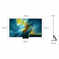 Телевизор OLED Samsung QE83S95FAEXRU, 4K Ultra HD, 120 Гц, Smart TV, черный