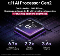 Телевизор LG OLED77G5RLA.ARUG, черный