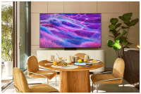Телевизор QLED Samsung QE55QN80FAUXRU, Mini LED, 4K Ultra HD, 120 Гц, Smart TV, черный титан