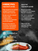 Электрический духовой шкаф Hiberg S-VMF 6515 B SMART RU, черный
