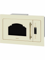 Микроволновая печь встраиваемая Hiberg i-VM 8505 Y, инверторная, бежевый