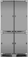 Холодильник встраиваемый Hiberg S-RFQ 800 B inverter, тёмно-серый