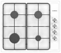 Газовая варочная панель DARINA 1T1 BGM 341 11 W (белая)