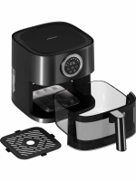 Аэрогриль Hiberg GF 400 GB, черный