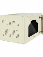 Микроволновая печь Hiberg i-VM 4088 YR, инверторная СВЧ с без поворотного стола, бежевый