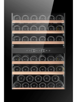 Винный шкаф встраиваемый Hiberg ROYAL W 85, черный