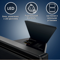 Конвектор Electrolux ECH/BMI-1500 Marble, черный