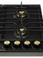 Газовая варочная панель Hiberg VS 6544 B, черный