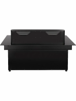 Индукционная варочная панель со встроенной вытяжкой Hiberg i7-VM7 B, черный