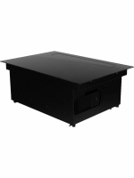 Индукционная варочная панель со встроенной вытяжкой Hiberg i7-VM7 B, черный