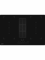 Индукционная варочная панель со встроенной вытяжкой Hiberg i8-VM8 B, черный
