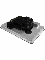 Индукционная варочная панель со встроенной вытяжкой Hiberg i8-VM8 B, черный