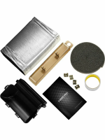 Индукционная варочная панель со встроенной вытяжкой Hiberg i8-VM8 B, черный