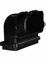 Индукционная варочная панель со встроенной вытяжкой Hiberg i8-VM8 B, черный