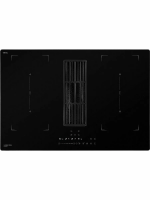 Индукционная варочная панель со встроенной вытяжкой Hiberg i8-VM8 B, черный