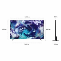 Телевизор QLED Samsung QE75QN900FUXRU, Mini LED, 8K Ultra HD, 120 Гц, Smart TV, черный