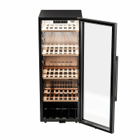 Винный шкаф Meyvel MV105-KBF1, черный