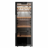 Винный шкаф Meyvel MV105-KBF1, черный