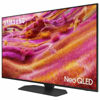 Телевизор QLED Samsung QE85QN90FAUXRU, Mini LED, 4K Ultra HD, 120 Гц, Smart TV, черный