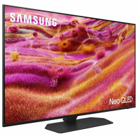 Телевизор QLED Samsung QE85QN90FAUXRU, Mini LED, 4K Ultra HD, 120 Гц, Smart TV, черный