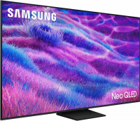 Телевизор QLED Samsung QE75QN80FAUXRU, Mini LED, 4K Ultra HD, 120 Гц, Smart TV, черный титан