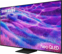 Телевизор QLED Samsung QE75QN80FAUXRU, Mini LED, 4K Ultra HD, 120 Гц, Smart TV, черный титан