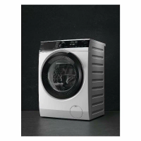 Стиральная машина AEG LFR73944FE, инвертор, функция пара, белый/черный