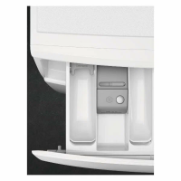 Стиральная машина AEG LFR73944FE, инвертор, функция пара, белый/черный