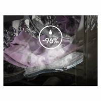 Стиральная машина AEG LFR73944FE, инвертор, функция пара, белый/черный