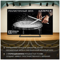 Телевизор Harper 40F590TS, черный