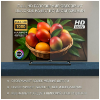 Телевизор Harper 40F685TS, черный