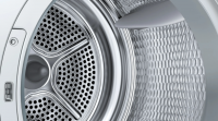 Сушильная машина Bosch WQB246DLSN, тепловой насос, корзина для обуви и шерсти, белый/черный