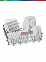 Посудомоечная машина Bosch SMS6EMW38Q, полноразмерная, белый
