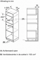 Микроволновая печь встраиваемая Bosch CMA583MB0, черный
