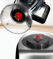 Кухонный комбайн Bosch MC812M844, черный/серебристый